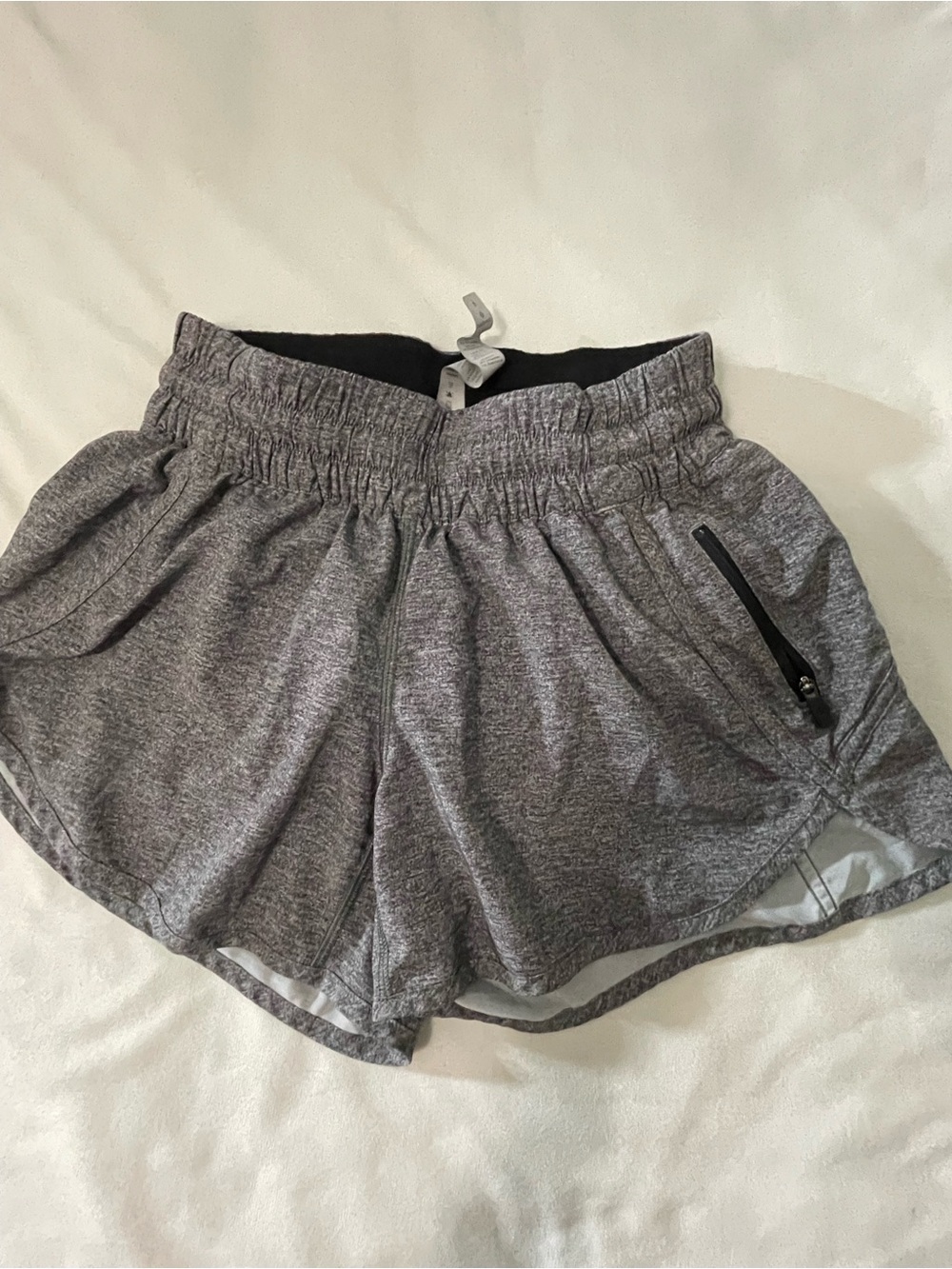 lululemon athletica Gray Heather Athletic Shorts